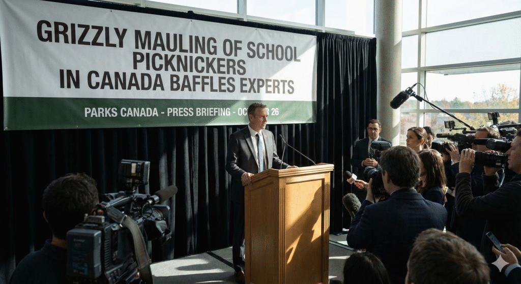 Grizzly Mauling Of School Picknickers In Canada Baffles Experts