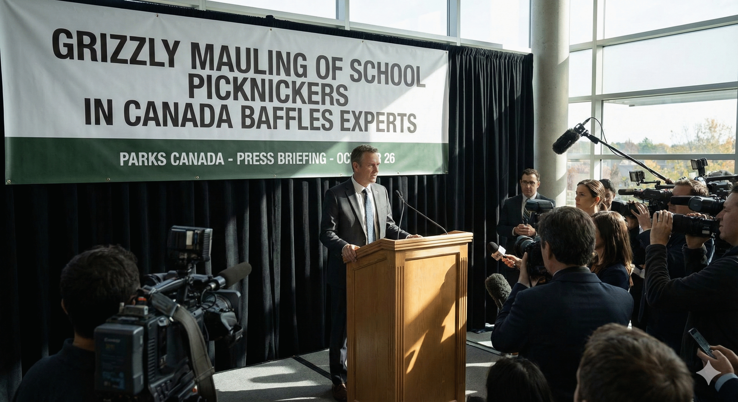 Grizzly Mauling Of School Picknickers In Canada Baffles Experts