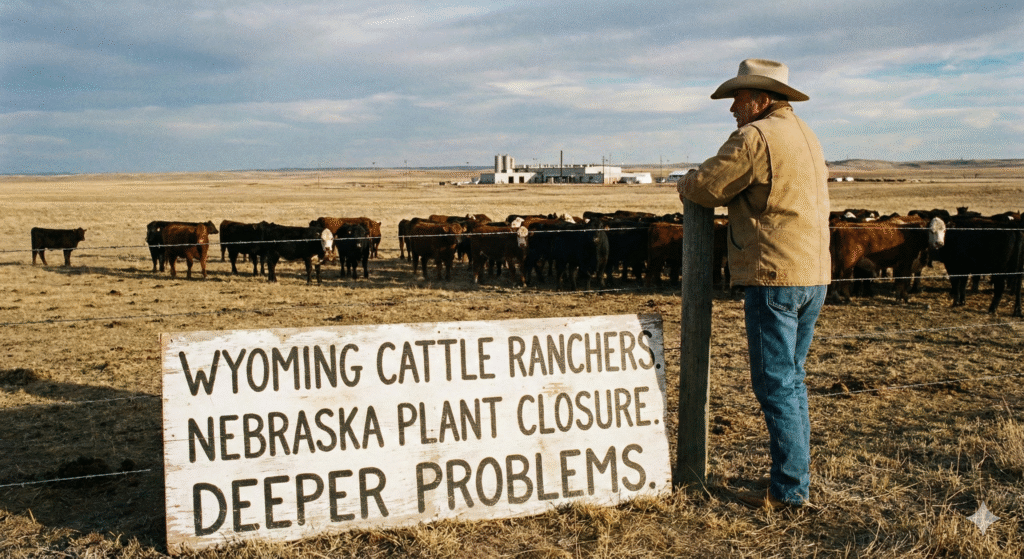 western wrld: Wyoming Cattle Ranchers Say Nebraska Plant Closure Is A Sign Of Deeper Problems