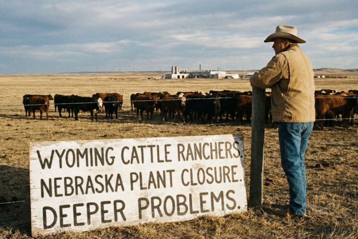 western wrld: Wyoming Cattle Ranchers Say Nebraska Plant Closure Is A Sign Of Deeper Problems